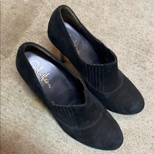 Cole Haan Nike Air Suede Ankle Booties
